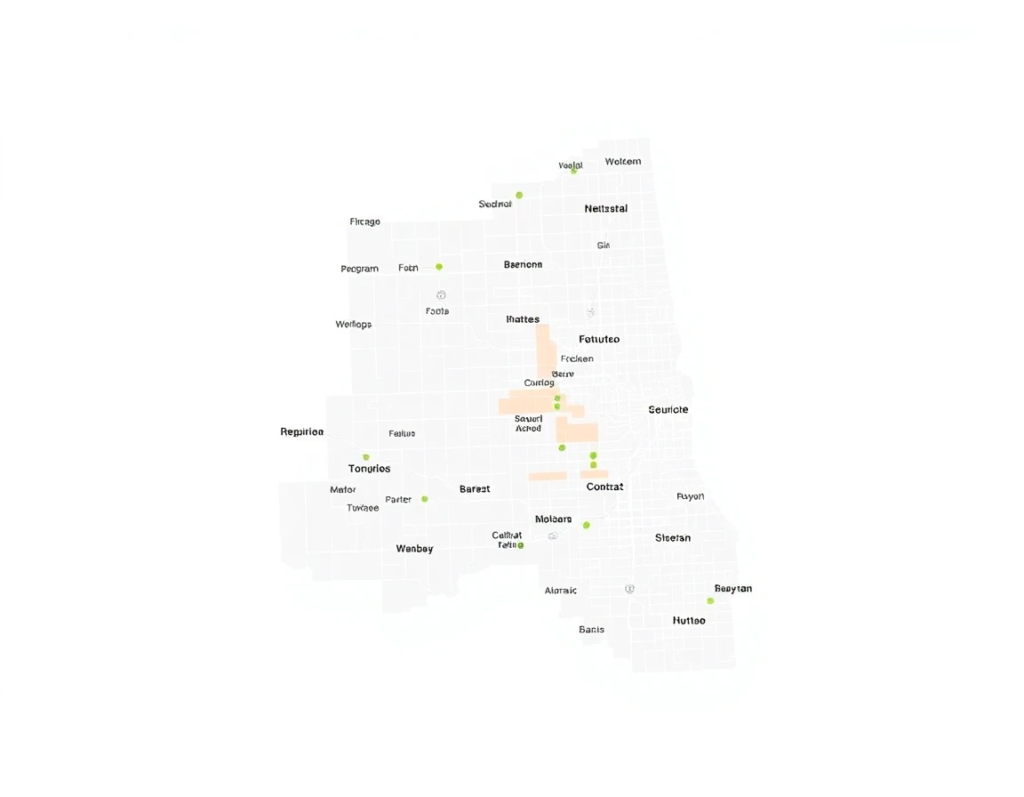 Water Damage Service Areas Map