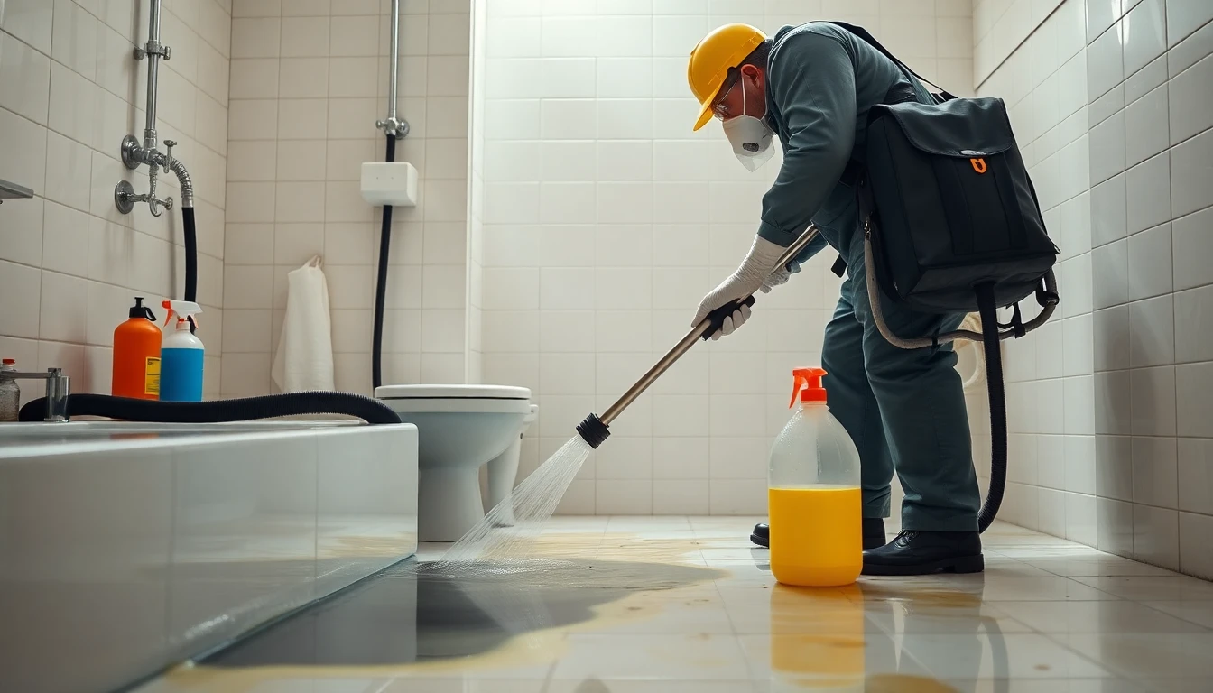 Sewer Backup Cleanup